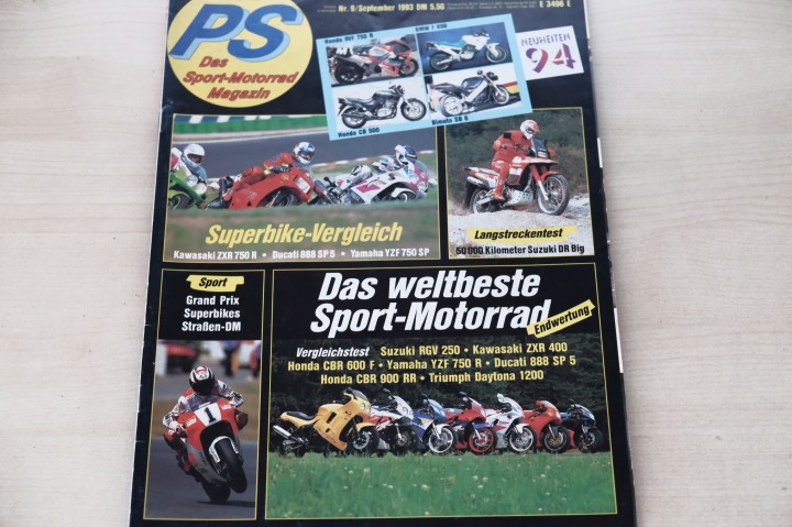PS Sport Motorrad 09/1993